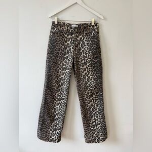 Ganni izey straight leg size 25